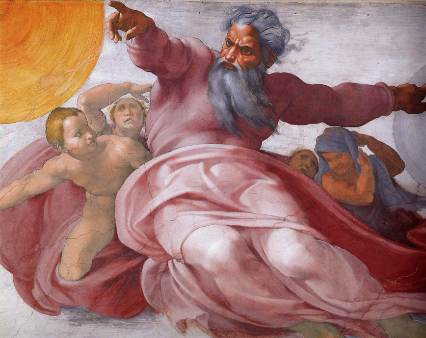 Creation by Michelangelo